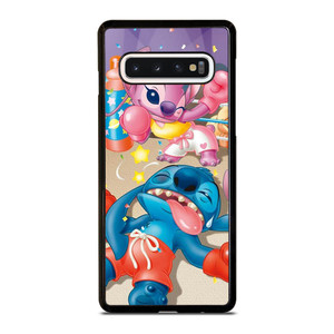 STITCH AND GIRLFRIEND BOXING Samsung Galaxy S10 Case STITCH AND GIRLFRIEND BOXING Samsung Galaxy S10 Case