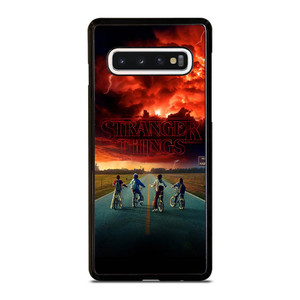 STRANGER THINGS MOVIE POSTER Samsung Galaxy S10 Case STRANGER THINGS MOVIE POSTER Samsung Galaxy S10 Case