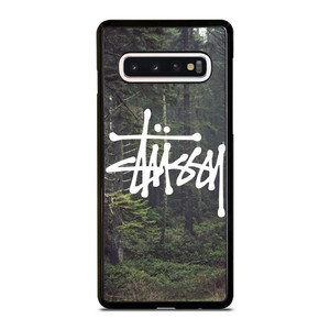 STUSSY SPOOKY FOREST LOGO Samsung Galaxy S10 Case STUSSY SPOOKY FOREST LOGO Samsung Galaxy S10 Case