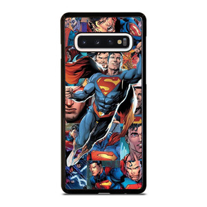 SUPERMAN COLLAGE SUPERHERO Samsung Galaxy S10 Case SUPERMAN COLLAGE SUPERHERO Samsung Galaxy S10 Case