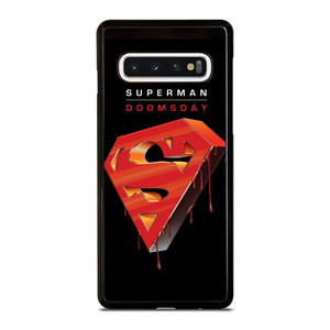 SUPERMAN DOOMSDAY LOGO Samsung Galaxy S10 Case SUPERMAN DOOMSDAY LOGO Samsung Galaxy S10 Case