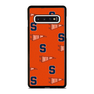SYRACUSE ORANGE LOGO PATTERN Samsung Galaxy S10 Case