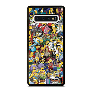 THE SIMPSONS ALL COLLAGE Samsung Galaxy S10 Case