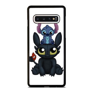 TOOTHLESS AND STITCH CARTOON Samsung Galaxy S10 Case