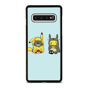 TOTORO X PIKACHU CARTOON Samsung Galaxy S10 Case