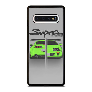 TOYOTA SUPRA CAR CLIPART Samsung Galaxy S10 Case TOYOTA SUPRA CAR CLIPART Samsung Galaxy S10 Case
