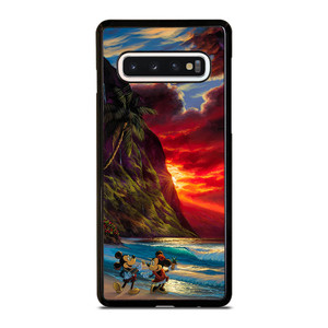 TROPICAL BEAUTIFUL MICKEY MINNIE Samsung Galaxy S10 Case
