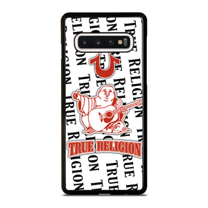 TRUE RELIGION BIG BUDDHA LETTER Samsung Galaxy S10 Case