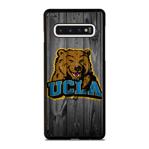UCLA BRUINS FOOTBALL WOODEN LOGO Samsung Galaxy S10 Case