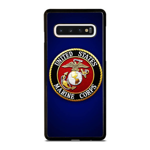 UNITED STATES MARINE CORPS BADGE Samsung Galaxy S10 Case UNITED STATES MARINE CORPS BADGE Samsung Galaxy S10 Case