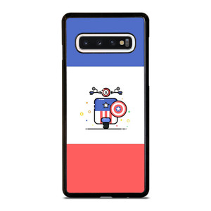 VESPA CAPTAIN AMERICA Samsung Galaxy S10 Case