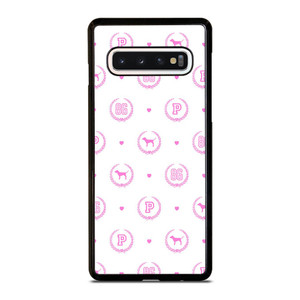 VICTORIA'S SECRET PINK LOVE DOG 86 Samsung Galaxy S10 Case