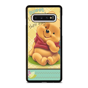 WINNIE THE POOH CUTE QUOTE Samsung Galaxy S10 Case WINNIE THE POOH CUTE QUOTE Samsung Galaxy S10 Case