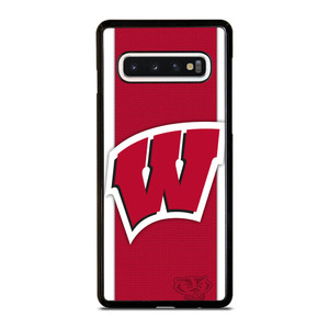 WISCONSIN BADGERS LOGO Samsung Galaxy S10 Case