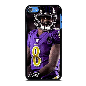 LAMAR JACKSON BALTIMORE RAVENS SIGNATURE iPod Touch 7 Case
