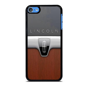 LINCOLN MOTOR WOODEN CHROME LOGO iPod Touch 7 Case