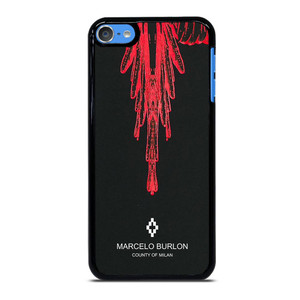 MARCELO BURLON RED iPod Touch 7 Case