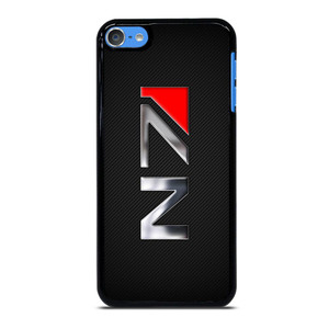 N7 MASS EFFECT CARBON LOGO iPod Touch 7 Case