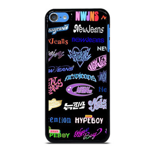 NEWJEANS STICKER COLLAGE iPod Touch 7 Case NEWJEANS STICKER COLLAGE iPod Touch 7 Case