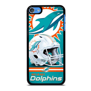 NFL MIAMI DOLPHINS HELMET LOGO iPod Touch 7 Case
