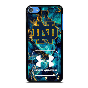 NOTRE DAME VS UNDER ARMOUR MARBLE BLUE iPod Touch 7 Case
