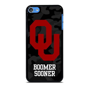 OKLAHOMA SOONERS CAMO LOGO iPod Touch 7 Case OKLAHOMA SOONERS CAMO LOGO iPod Touch 7 Case