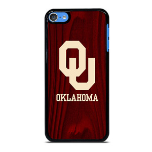 OKLAHOMA SOONERS WOODEN LOGO iPod Touch 7 Case OKLAHOMA SOONERS WOODEN LOGO iPod Touch 7 Case