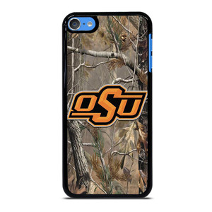 OKLAHOMA STATE UNIVERSITY CAMO LEAF iPod Touch 7 Case OKLAHOMA STATE UNIVERSITY CAMO LEAF iPod Touch 7 Case