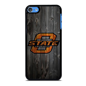 OKLAHOMA STATE UNIVERSITY WOODEN LOGO iPod Touch 7 Case