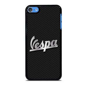 PIAGGIO VESPA METAL CARBON LOGO iPod Touch 7 Case PIAGGIO VESPA METAL CARBON LOGO iPod Touch 7 Case