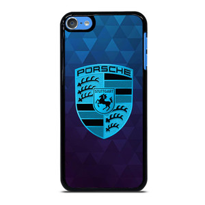 PORSCHE CAR BLUE LOGO iPod Touch 7 Case
