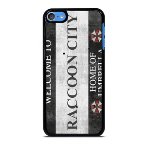 RACCOON CITY RESIDENT EVIL SIGN iPod Touch 7 Case RACCOON CITY RESIDENT EVIL SIGN iPod Touch 7 Case