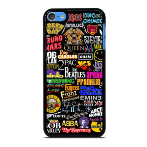 ROCK BAND COLLAGE iPod Touch 7 Case
