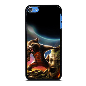 ROCKET RACCOON GROOT AVENGER iPod Touch 7 Case ROCKET RACCOON GROOT AVENGER iPod Touch 7 Case