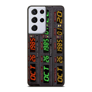TIME CIRCUITS BACK TO THE FUTURE Samsung Galaxy S21 Ultra Case