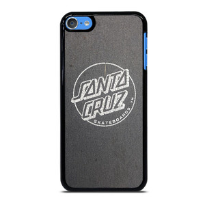 SANTA CRUZ SKATEBOARD LOGO ASPHALT iPod Touch 7 Case SANTA CRUZ SKATEBOARD LOGO ASPHALT iPod Touch 7 Case
