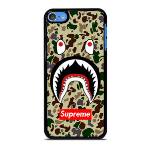 SHARK CAMO BATHING APE SUPREME iPod Touch 7 Case