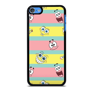 SPONGEBOB PATRICK CUTE STRIPE iPod Touch 7 Case