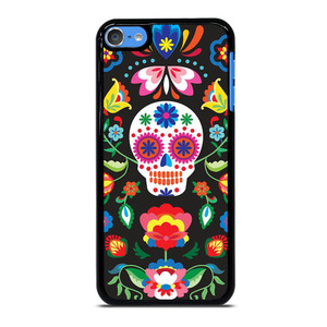 SUGAR SKULL ART iPod Touch 7 Case