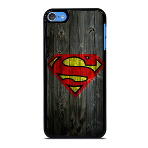 SUPERMAN WOODEN LOGO iPod Touch 7 Case
