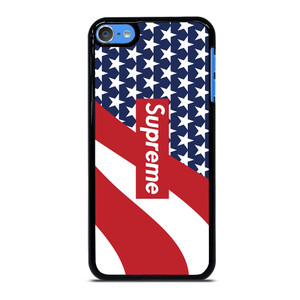 SUPREME LOGO AMERICAN FLAG iPod Touch 7 Case