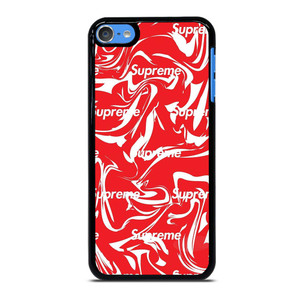 SUPREME MELTED RED ARTWORK iPod Touch 7 Case