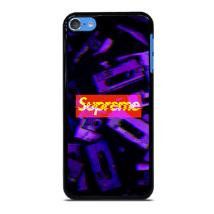 SUPREME PURPLE CASSETTE GLITCH iPod Touch 7 Case SUPREME PURPLE CASSETTE GLITCH iPod Touch 7 Case