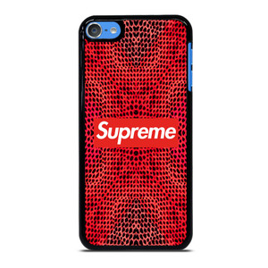 SUPREME RED SNAKE SKIN iPod Touch 7 Case SUPREME RED SNAKE SKIN iPod Touch 7 Case