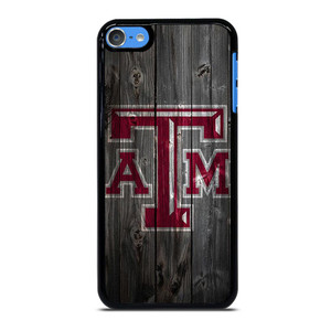 TEXAS AGGIES WOODEN LOGO iPod Touch 7 Case
