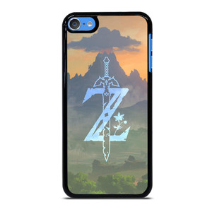 THE LEGEND OF ZELDA BREATH OF THE WILD SYMBOL iPod Touch 7 Case THE LEGEND OF ZELDA BREATH OF THE WILD SYMBOL iPod Touch 7 Case