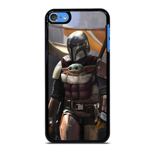 THE MANDALORIAN AND BABY YODA iPod Touch 7 Case THE MANDALORIAN AND BABY YODA iPod Touch 7 Case