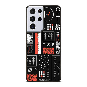 TWENTY ONE PILOTS BLURRYFACE ART Samsung Galaxy S21 Ultra Case