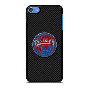 TRIUMPH WORLDWIDE LOGO CARBON iPod Touch 7 Case TRIUMPH WORLDWIDE LOGO CARBON iPod Touch 7 Case