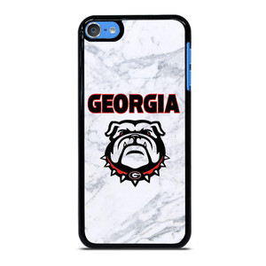 UGA GEORGIA BULLDOGS MARBLE LOGO iPod Touch 7 Case UGA GEORGIA BULLDOGS MARBLE LOGO iPod Touch 7 Case